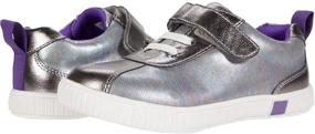 img 1 attached to Livie Luca Toddler Little Pewter Girls' Shoes for Athletic