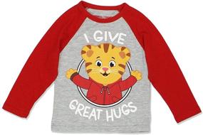 img 4 attached to 👕 Long Sleeve Tee for Toddler Boys - Daniel Tiger