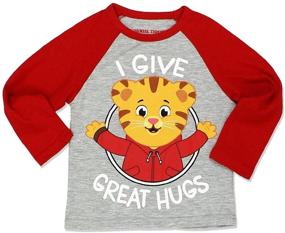 img 2 attached to 👕 Long Sleeve Tee for Toddler Boys - Daniel Tiger