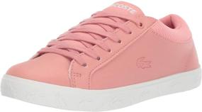 img 4 attached to 👟 Lacoste Unisex-Child Kid's Straightset Sneaker: Sleek and Stylish Footwear for Kids