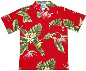 img 1 attached to 👕 RJC Paradise Display Rayon Shirt - Boys' Apparel