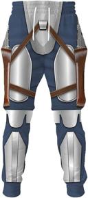 img 3 attached to Mandalorian Djarin Cosplay Athletic Trousers