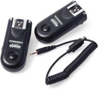 📸 yongnuo rf-603 ii 16-channel wireless flash trigger kit with nikon dc2 connection logo