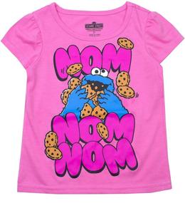 img 2 attached to Playful Trio: Sesame Street T-Shirt 3-Pack featuring Elmo, Big Bird & Cookie Monster