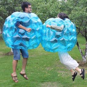 img 3 attached to 🏕️ Durable Outdoor Inflatable Bubble Pack - Set of Two