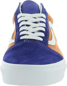 img 1 attached to Men's Vans Old Skool Skate Sneakers in Orange - Enhanced SEO