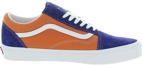 img 2 attached to Men's Vans Old Skool Skate Sneakers in Orange - Enhanced SEO