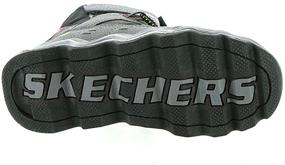 img 2 attached to Кроссовки и ботинки Skechers TURBOWAVE Polar для мальчиков сине-черного цвета.