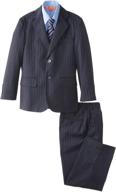 👦 joey couture boys' little star pinstripe 5-piece suit logo
