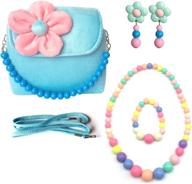 🌸 elesa floral earrings necklace - plush toys & stuffed animals in stylish plush purses logo