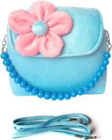 img 3 attached to 🌸 Elesa Floral Earrings Necklace - Plush Toys & Stuffed Animals in Stylish Plush Purses