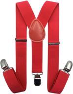 kids elastic adjustable y-back children's suspender for boys and girls, toddler's consumable depot suspender logo