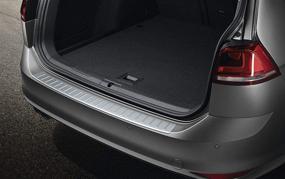 img 1 attached to 🚗 VW Golf 7 VII Variant Alltrack: Volkswagen Genuine Stainless Steel Look Boot Sill Protector