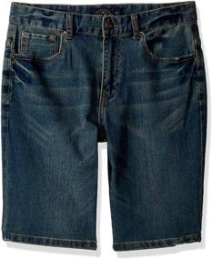 img 2 attached to 👖 Lucky Brand Indigo Denim Shorts for Boys – Boys' Clothing