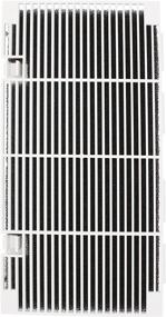 img 4 attached to 🌬️ RV A/C Ducted Air Grille - Replacement for Dometic 3104928.019 with Air Filter Pad Assembly - Polar White