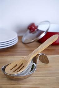 img 2 attached to Подставка для ложки Premier Housewares из нержавеющей стали