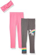 🦄 freestyle revolution toddler unicorn leggings 2 - comfy & cute girls' clothing logo