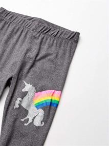 img 3 attached to 🦄 Freestyle Revolution Toddler Unicorn Leggings 2 - Comfy & Cute Girls' Clothing