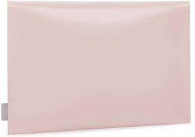 img 3 attached to 👝 Comfyable Leather Laptop Sleeve 13-13.3 Inch - Perfect Fit for 13 Inch MacBook Pro & MacBook Air - Stylish Pink PVC Envelope Case for Mac