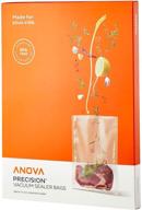 🔍 anova culinary anova pre-cut sous vide vacuum sealer bags, clear, one size - anvb01 логотип