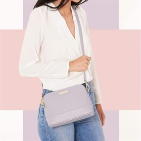 img 3 attached to Katie Loxton Leather Adjustable Crossbody