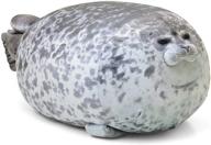 merryxd chubby blob seal pillow: adorable 13-inch stuffed cotton plush toy for ocean animal lovers logo