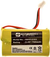 🔋 powerful replacement battery for vtech cs6129-41 cordless phone - synergy digital cordless phone battery (ni-cd, 2.4v, 700 mah) logo