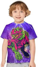 img 2 attached to Gauekay Graphic Creative Tees for Boys' Clothing: Shirts, Tops & More