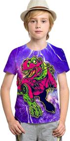 img 1 attached to Gauekay Graphic Creative Tees for Boys' Clothing: Shirts, Tops & More