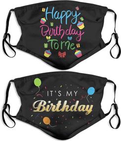 img 4 attached to 🌬️ Reusable Polyester Windproof Birthday Washable