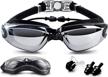 goggles swimming leaking adult women sports & fitness logo