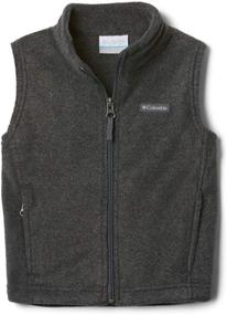 img 2 attached to 🏽 Charcoal Heather Boys' Columbia Steens Mountain Clothing