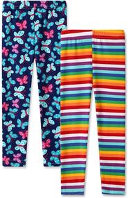 img 3 attached to Sheecute Leggings: Fashionable Fengweidie Ankle Length Girls' Clothing with Stretchy Comfort