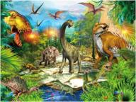 леонмейк детская игрушка-пазл "динозавры логотип