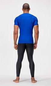 img 2 attached to DEVOPS Athletic Compression Baselayer T Shirts Sports & Fitness for Running