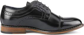 img 1 attached to Bruno Marc Prince_K_1 Classic Oxfords Boys' Shoes ~ Oxfords