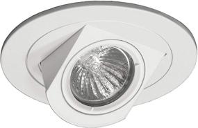 img 1 attached to 💡 NICOR Lighting Retractable Housings 14011WH: Compact and Convenient Ceiling Lighting Solution