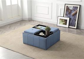 img 1 attached to NHI Express 92015 63BR Reese Ottoman