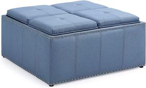 img 4 attached to NHI Express 92015 63BR Reese Ottoman