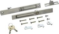 🔒 wright products vk1195 keyed flush mount patio latch, aluminum: durable security solution for your outdoor spaces logo