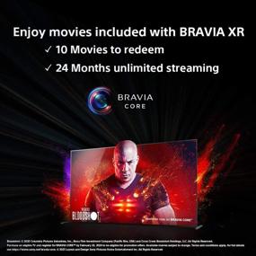 img 1 attached to Sony A90J 65-дюймовый телевизор: Впечатления от BRAVIA XR OLED 4K Ultra HD Smart Google TV с совместимостью с Alexa - модель 2021