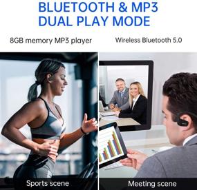 img 3 attached to 🎧 Ultimate Bluetooth Waterproof Отменяющие шум наушники от Ralyin: непревзойденное качество звука и водостойкость