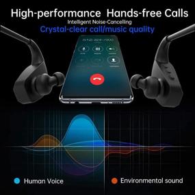 img 1 attached to 🎧 Ultimate Bluetooth Waterproof Отменяющие шум наушники от Ralyin: непревзойденное качество звука и водостойкость