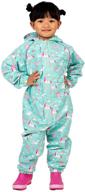 jan & jul waterproof rain play-suit for baby, toddler, and kids - puddle-dry technology logo