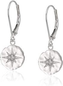 img 1 attached to Inspirational Jewelry: Starburst Earrings for Her - Perfect Gift Idea from 🌟 Mom & Dad for Birthday, Christmas, Graduation, Wedding - Infinite Love for My Daughter