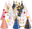 birthday party hats paper lovely logo