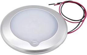 img 4 attached to 🚐 RV Boat LED Ceiling Light Surface Mount 9-30V DC Interior Light Dimmable for RV Motorhome Camper Caravan Marine IP67, 3.75 inch, Warm White