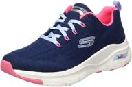 👟 skechers women's arch fit persist sneaker logo