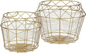 img 4 attached to Amazon Brand Modern Geometric Baskets