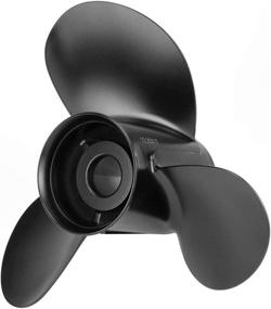 img 2 attached to Qiclear Marine: 13 1/4 x 17 Aluminum Outboard Propeller for Mercury Engines 60-125HP - Upgrade Your Boat Motor Performance with a 15 Spline Tooth Propeller - RH Rotation, Hub Kits Included